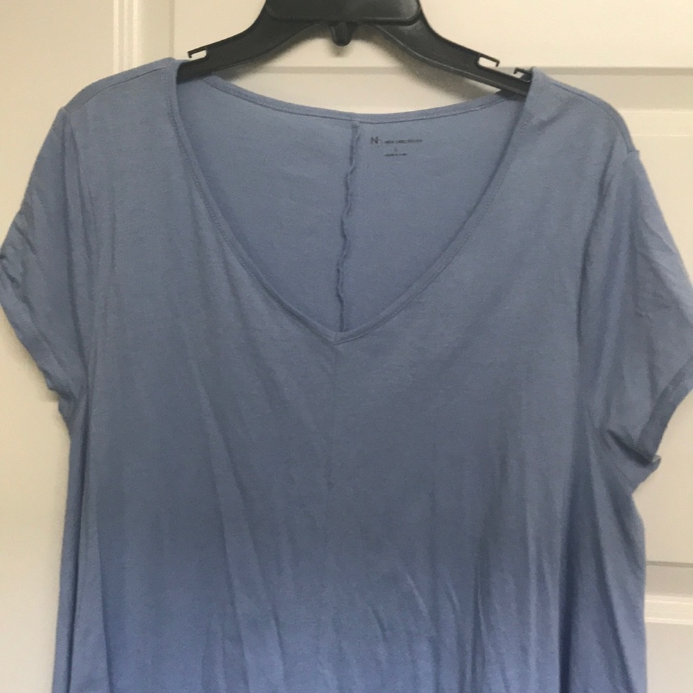 Cute Light Blue Tee (Size L)